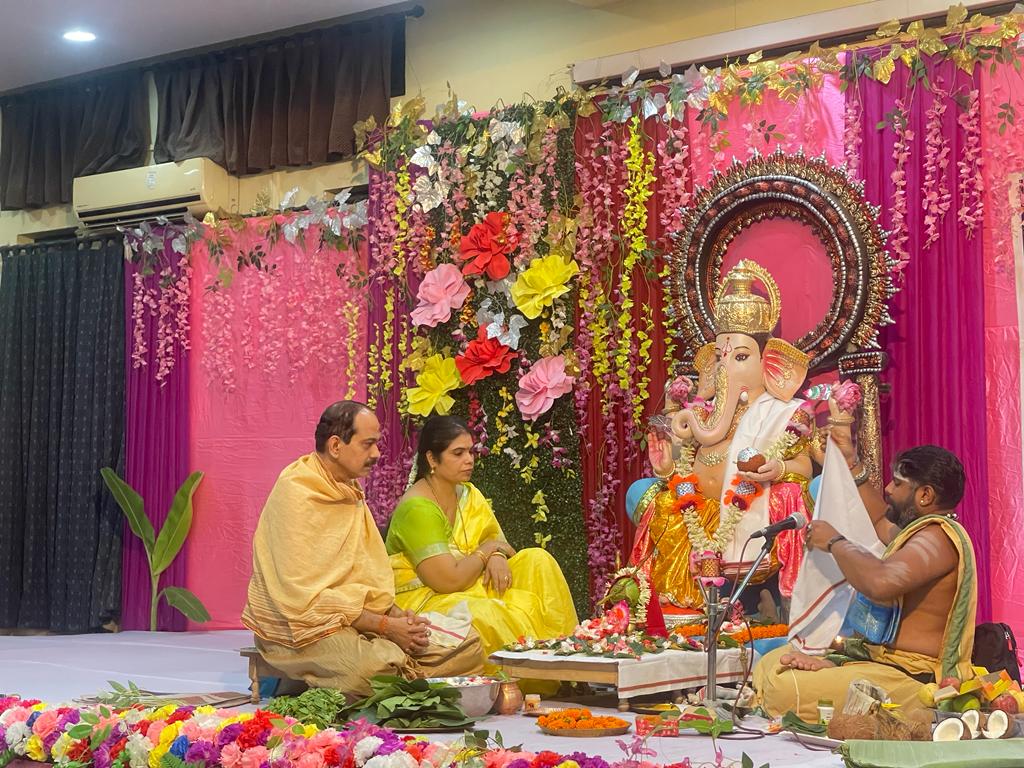 Ganesh Chaturthi Celebrations of Andhra Association kolkata