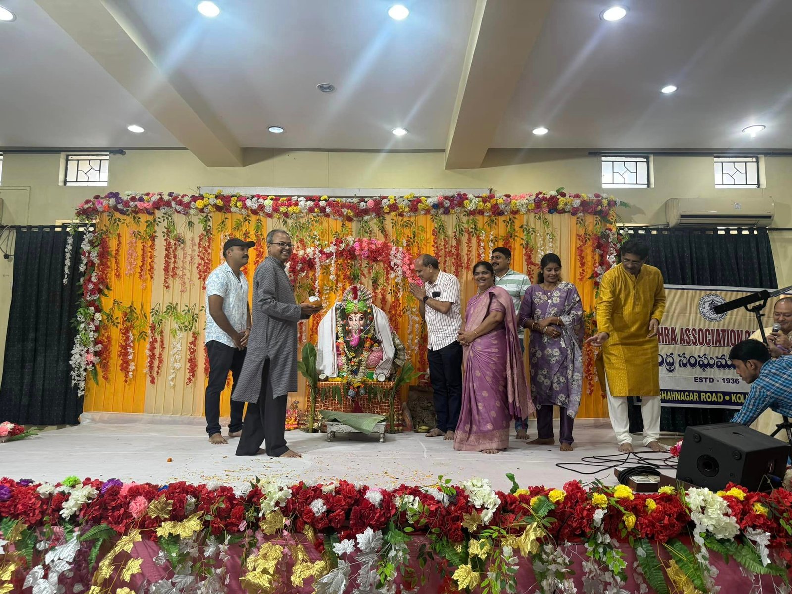 Ganesh Puja Celebration
