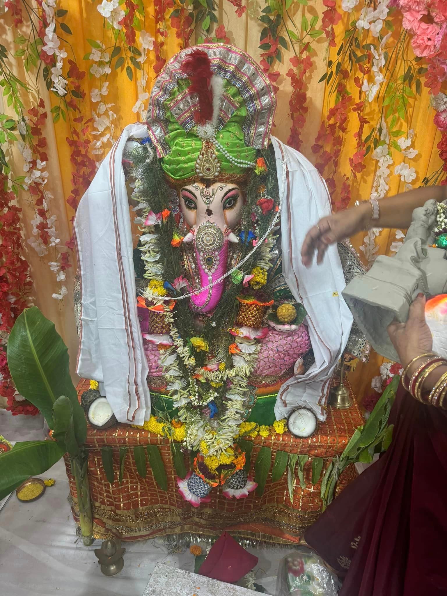 Ganesh Puja Celebration