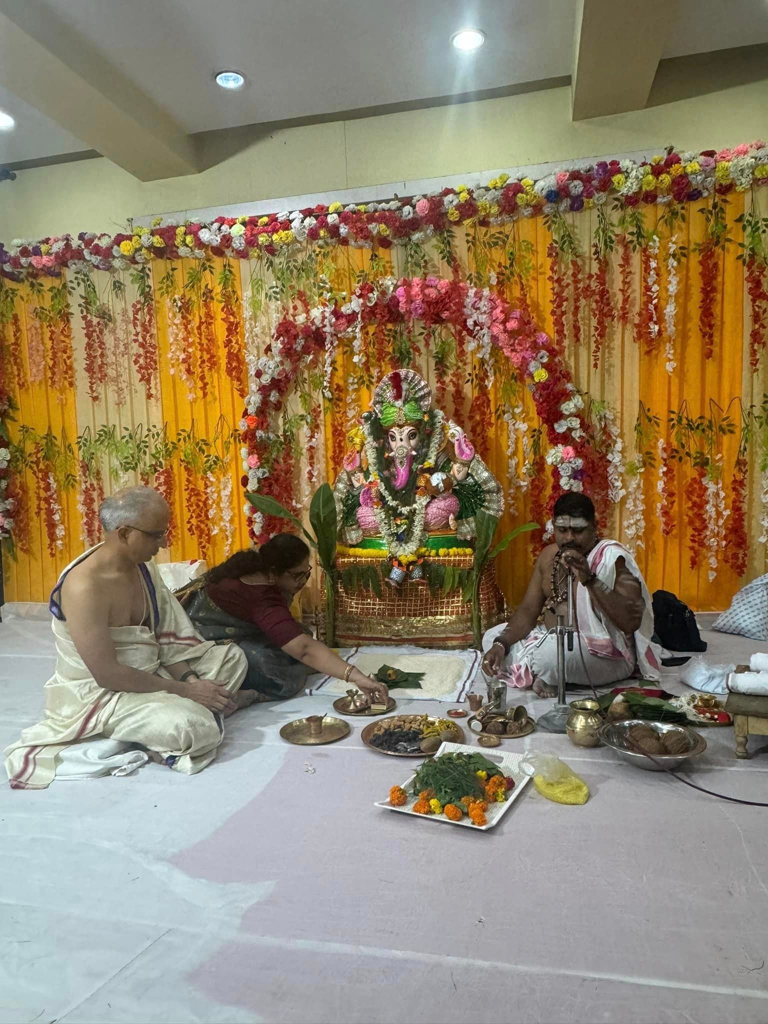 Ganesh Puja Celebration