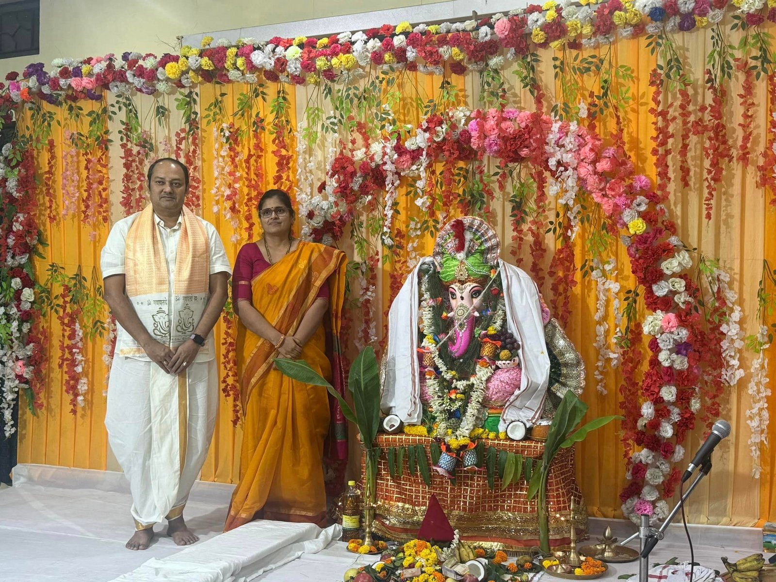 Ganesh Puja Celebration