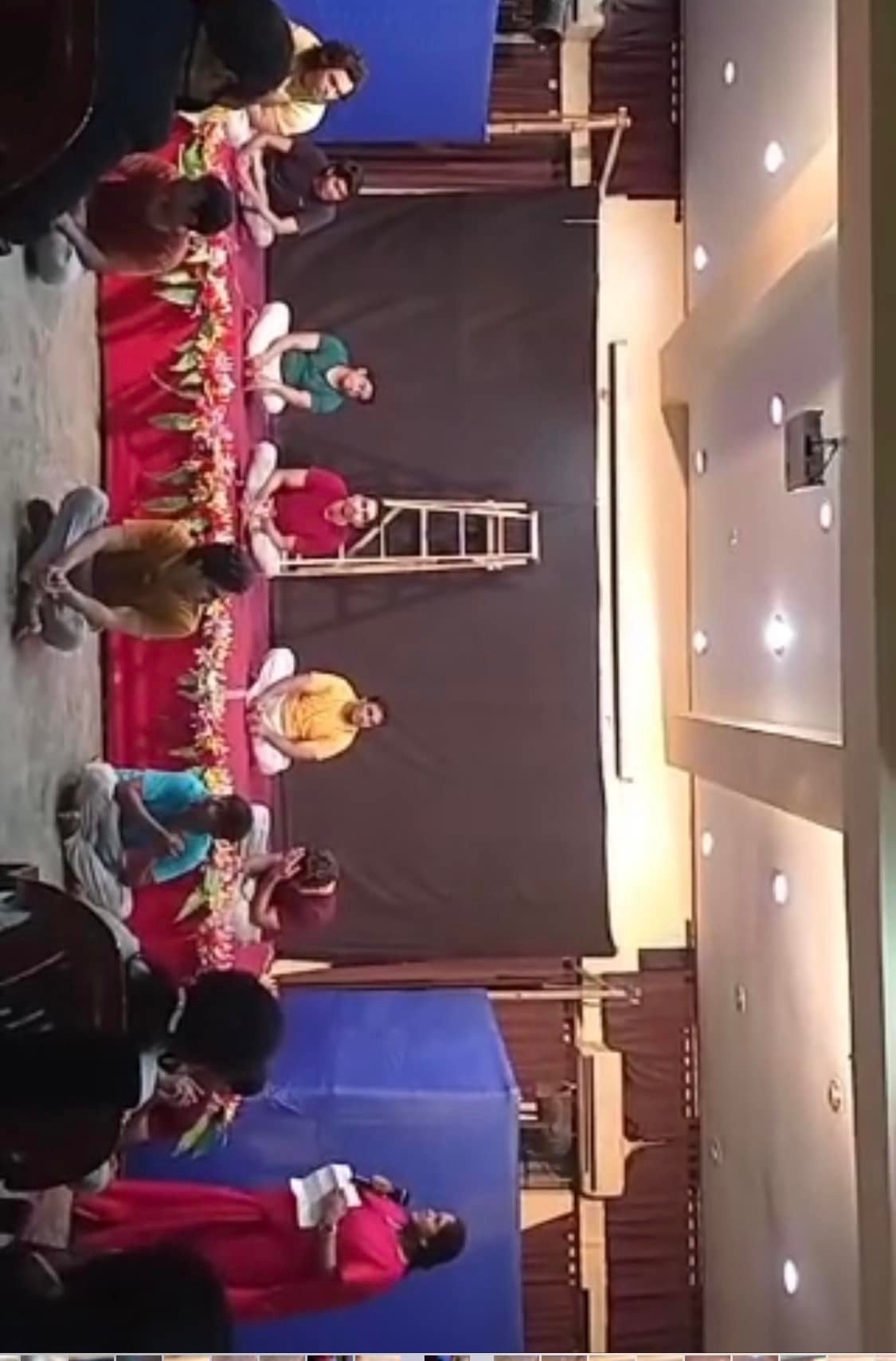 New year celebration and drama